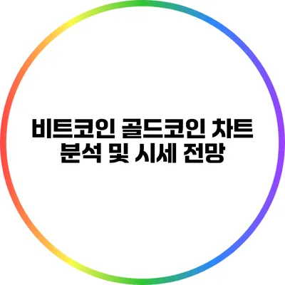 비트코인 골드코인 차트 분석 및 시세 전망